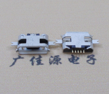 福州MICRO USB 5P接口 沉板1.2贴片 卷边母座