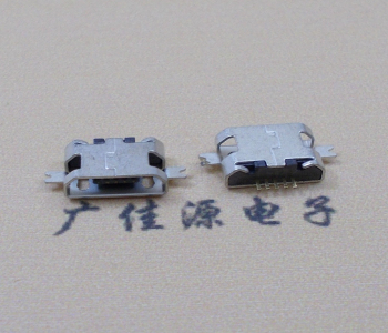 福州MICRO USB B型口 两脚SMT沉板0.7/1.0/1.6直边