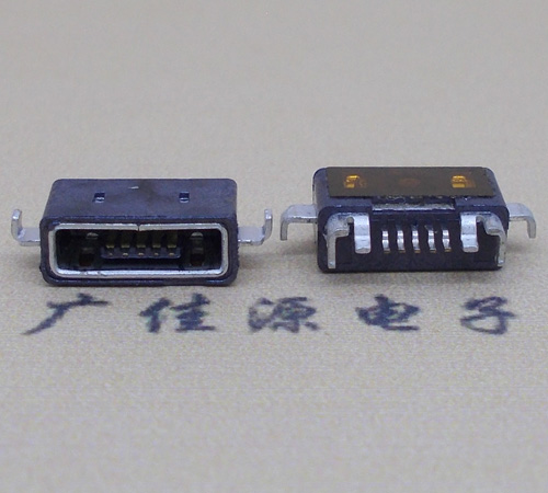 福州MICRO USB防水AB型口母头3D图纸封装