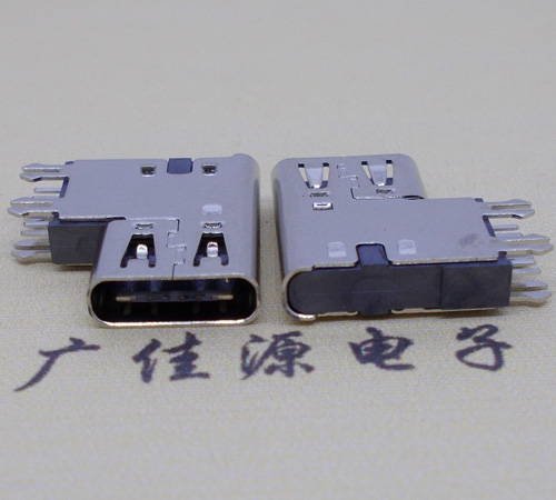 福州type-c6p母座侧插加高连接器