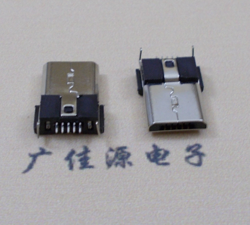 福州micro usb 5pin公头反向贴板引脚定义