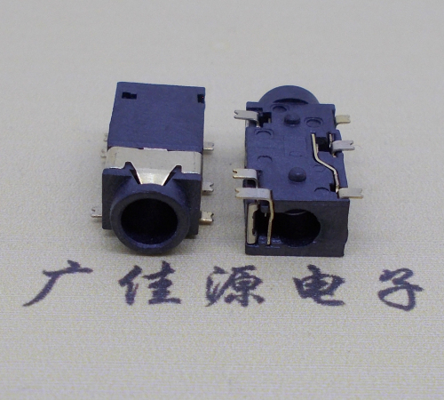 福州PJ-342耳机2.5/3.5音频插座六脚贴片双柱